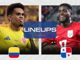 Colombia National Football Team vs Panama National Football Team Lineups Colombia national football team vs Panama national football team lineups